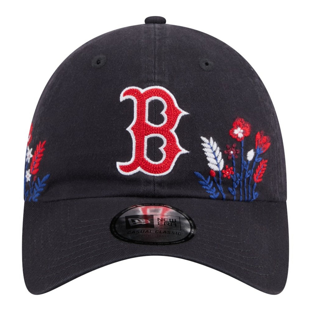 Boston Red Sox New Era Women's Wildflower Casual Classic Adjustable Hat - MLB Hats