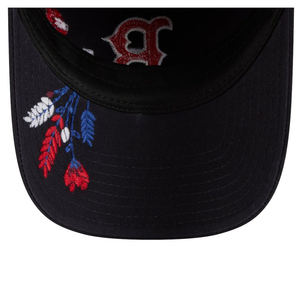 Boston Red Sox New Era Women's Wildflower Casual Classic Adjustable Hat - MLB Hats