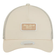 New York Mets New Era Women's Tonal Patch 9FORTY M-Crown A-Frame Trucker Adjustable Hat - MLB Hats