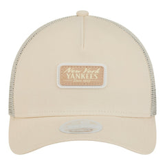 New York Yankees New Era Women's Tonal Patch 9FORTY M-Crown A-Frame Trucker Adjustable Hat - MLB Hats