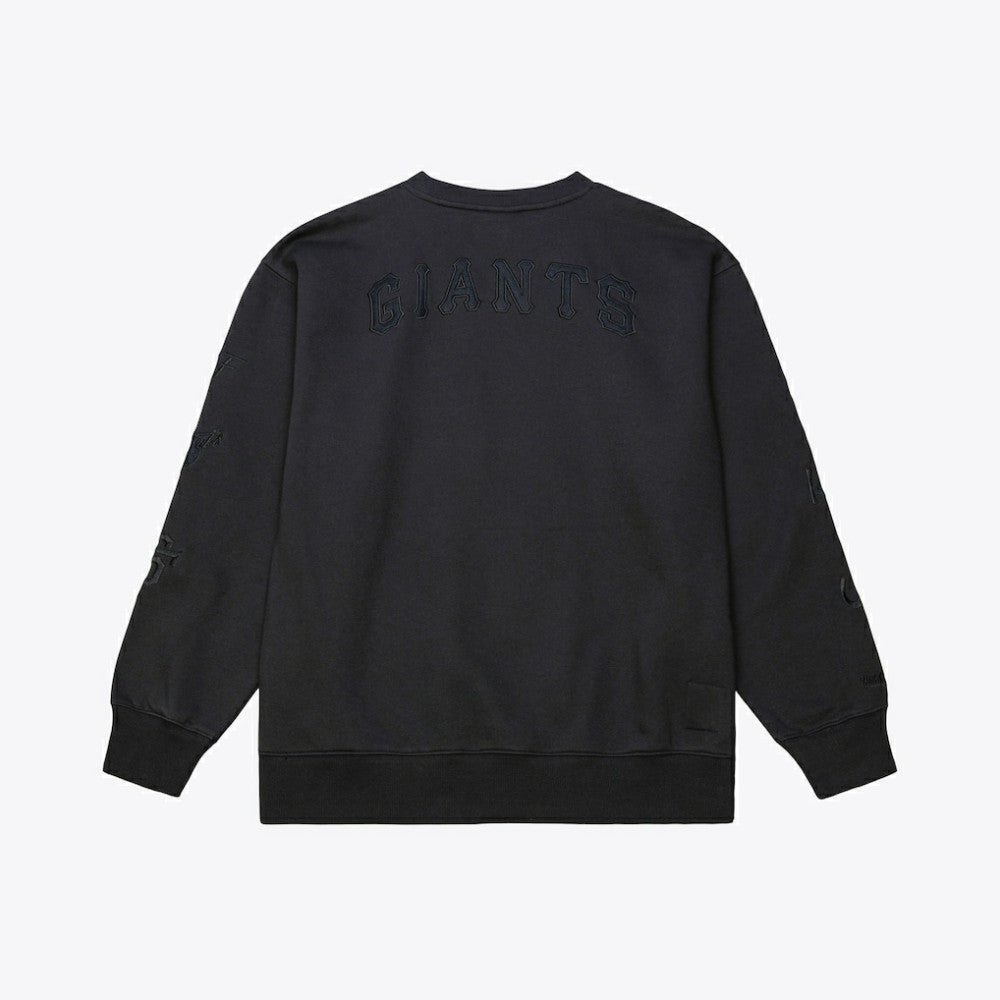 San Francisco Giants Mitchell & Ness Phantom Fleece Crewneck Sweatshirt - MLB Sweatshirts