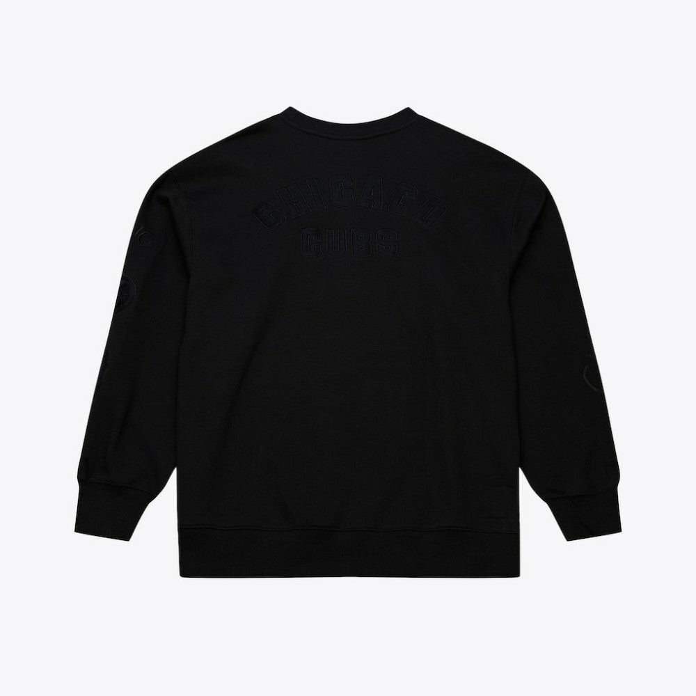 Chicago Cubs Mitchell & Ness Phantom Fleece Crewneck Sweatshirt - MLB Sweatshirts