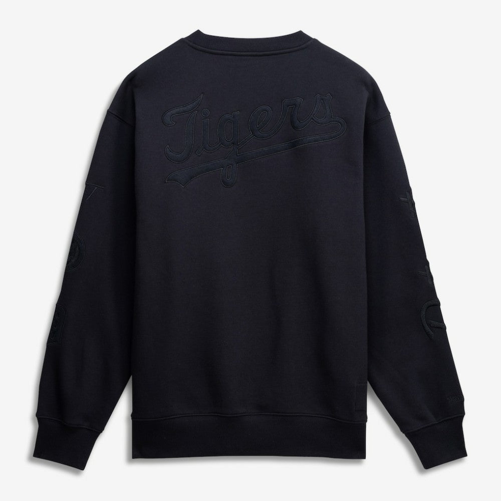 Detroit Tigers Mitchell & Ness Phantom Fleece Crewneck Sweatshirt - MLB Sweatshirts