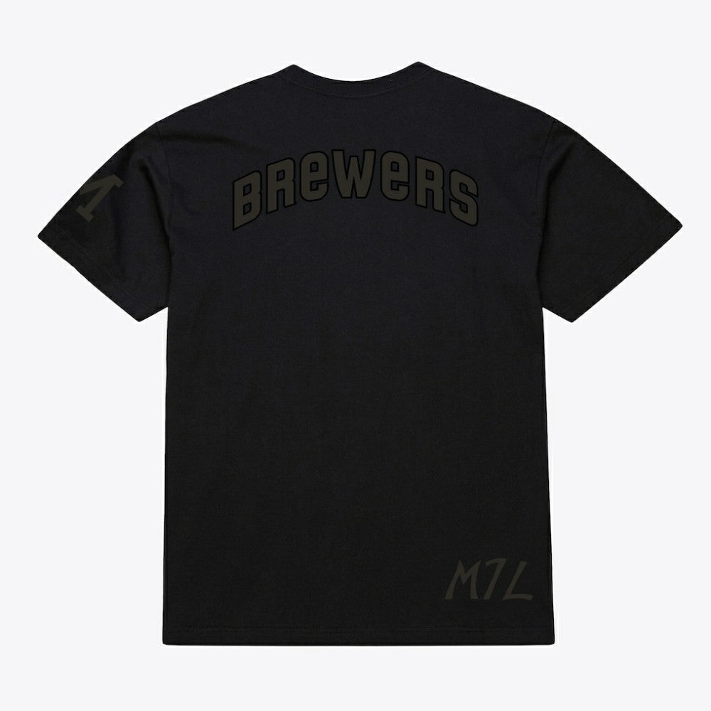 Milwaukee Brewers Mitchell & Ness Cooperstown Collection Phantom T-Shirt - MLB T-shirts