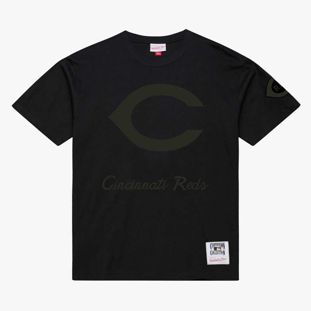 Cincinnati Reds Mitchell & Ness Cooperstown Collection Phantom T-Shirt - MLB T-shirts