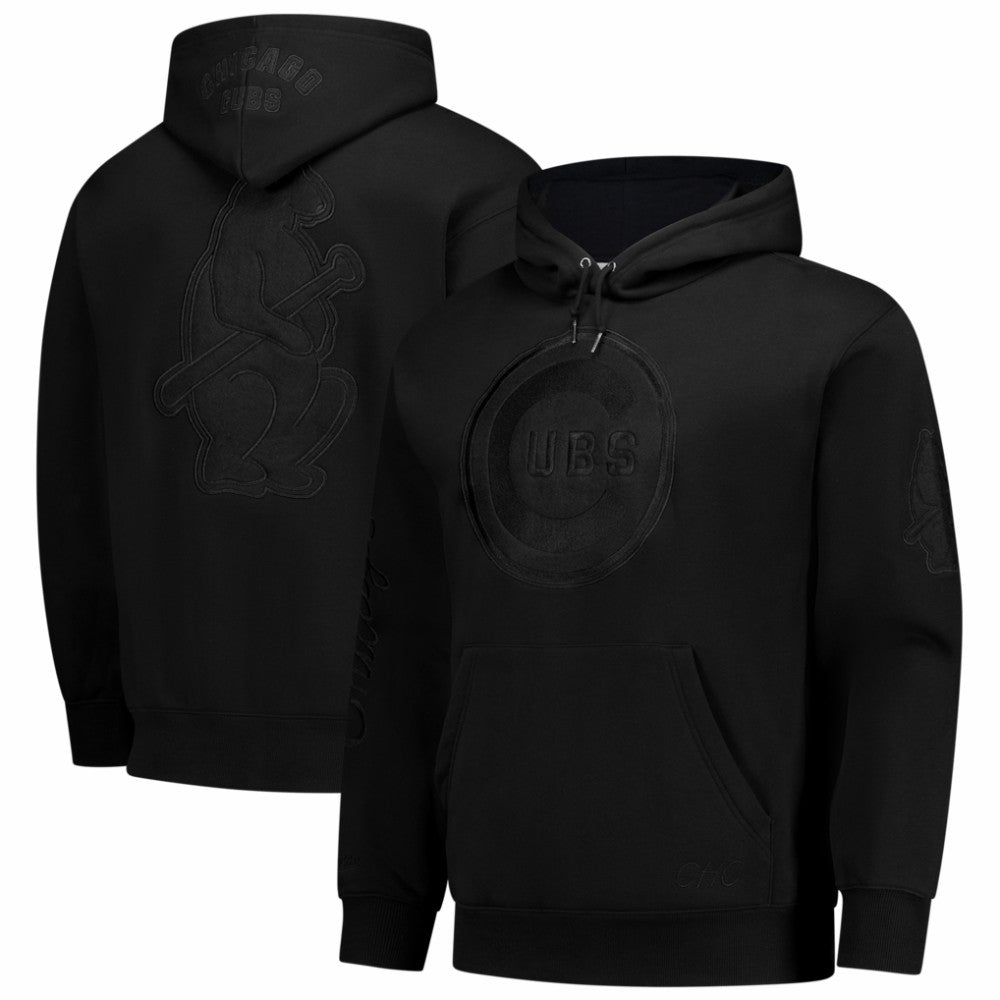 Chicago Cubs Mitchell & Ness Phantom Fleece Hoodie - MLB Hoodies