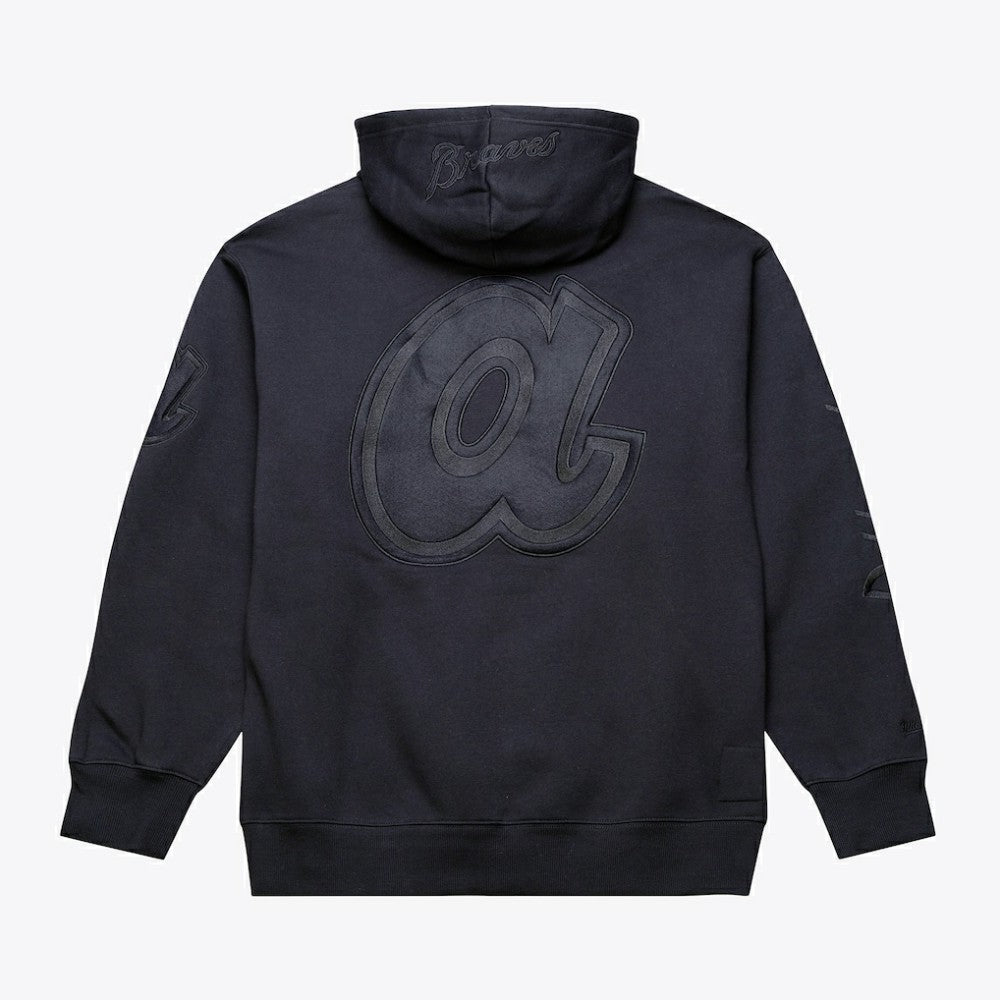 Atlanta Braves Mitchell & Ness Phantom Fleece Hoodie - MLB Hoodies