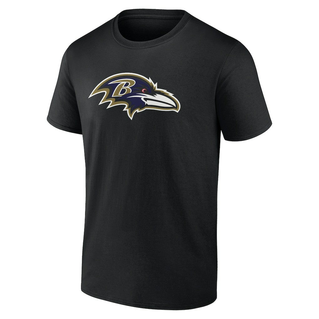 Baltimore Ravens Lamar Jackson  Icon Name & Number T-Shirt | NFL Sale