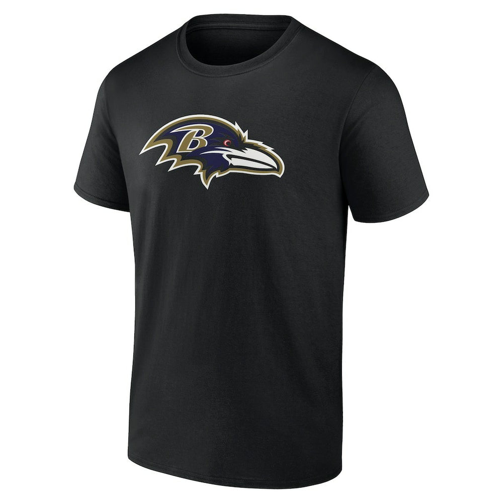 Baltimore Ravens Lamar Jackson  Icon Name & Number T-Shirt | NFL Sale