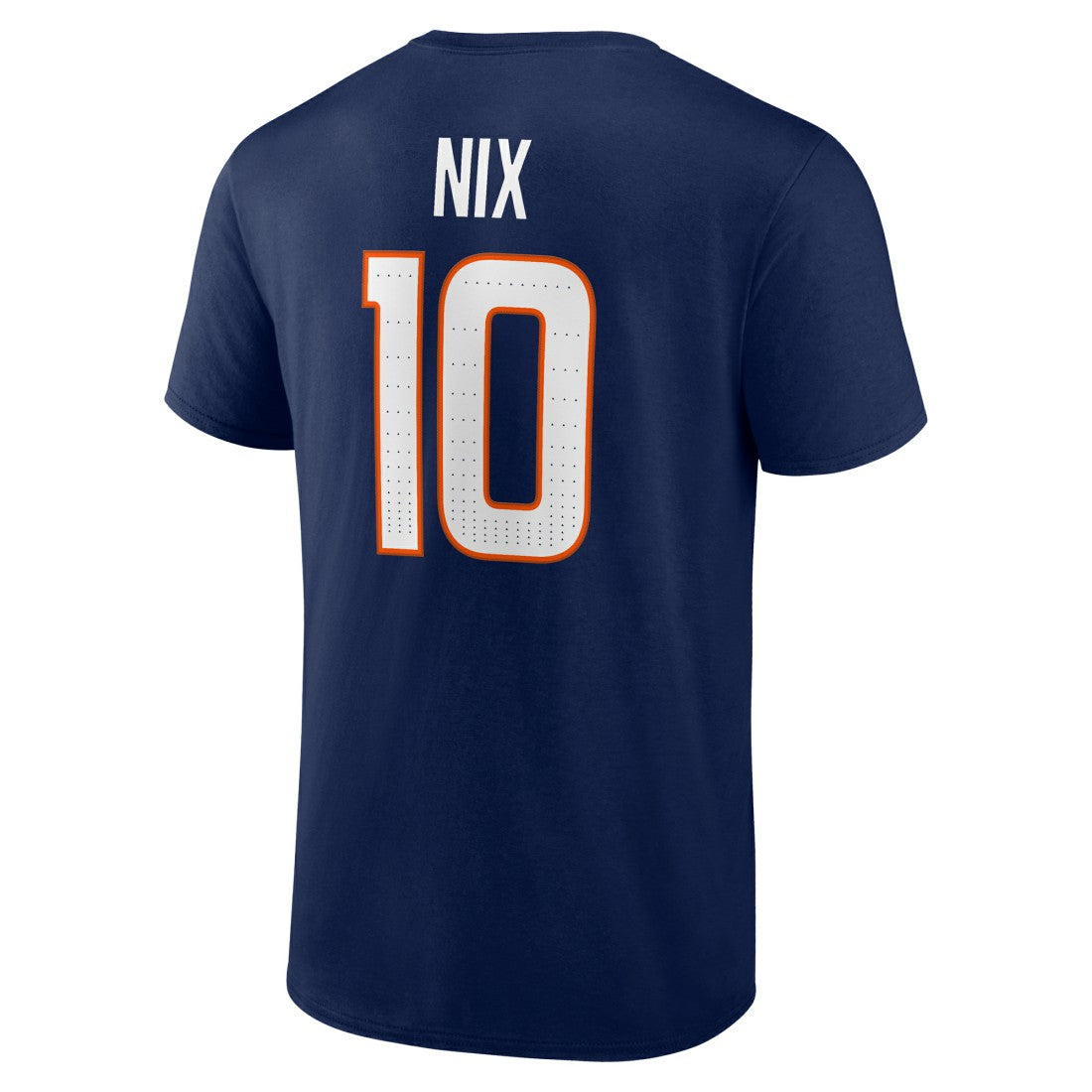 Denver Broncos Bo Nix  Icon Name & Number T-Shirt | NFL US