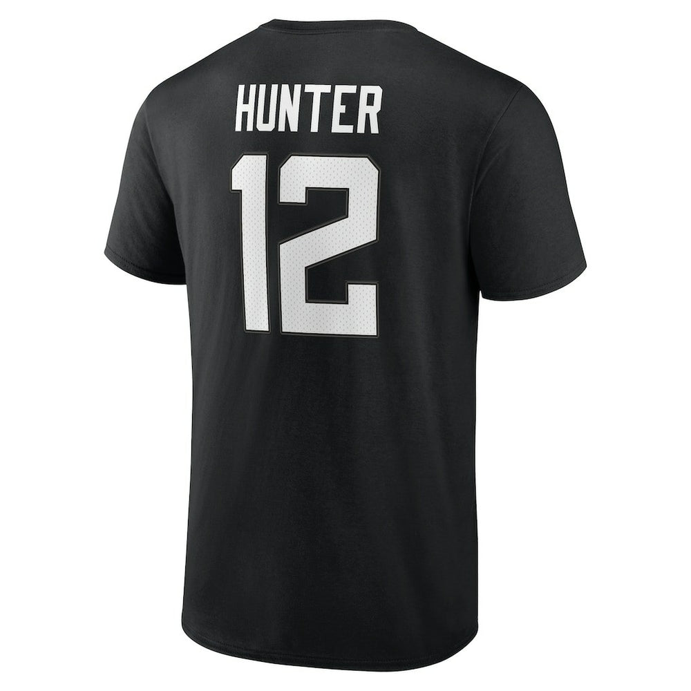 Jacksonville Jaguars Travis Hunter  Icon Name & Number T-Shirt | NFL Outlet