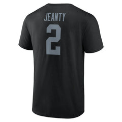 Las Vegas Raiders Ashton Jeanty  Icon Name & Number T-Shirt | NFL US