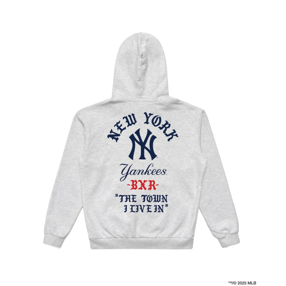 New York Yankees Mitchell & Ness Born X Raised in New York Town Pullover Hoodie - MLB Hoodies