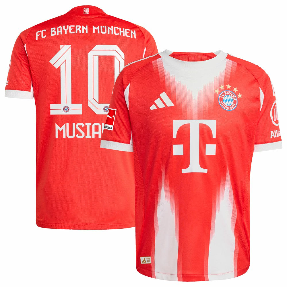 Jamal Musiala Bayern Munich Home 2025/26 Player Jersey