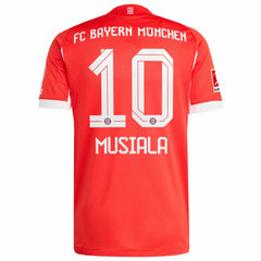 Jamal Musiala Bayern Munich Home 2025/26 Player Jersey