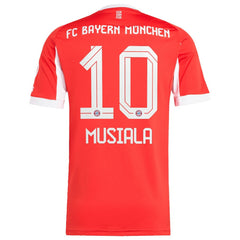 Jamal Musiala Bayern Munich Home 2025/26 Replica Player Jersey