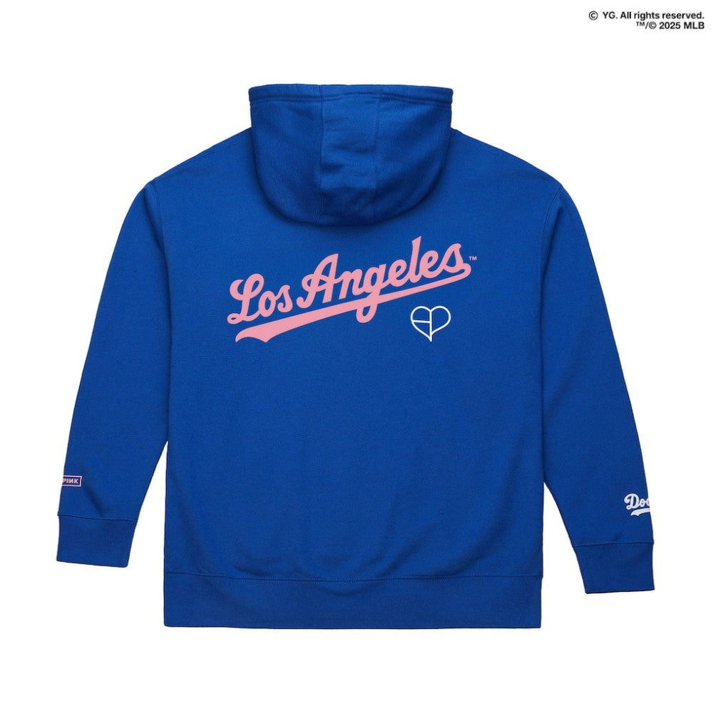 Los Angeles Dodgers Mitchell & Ness x BLACKPINK  Pullover Hoodie - MLB Hoodies