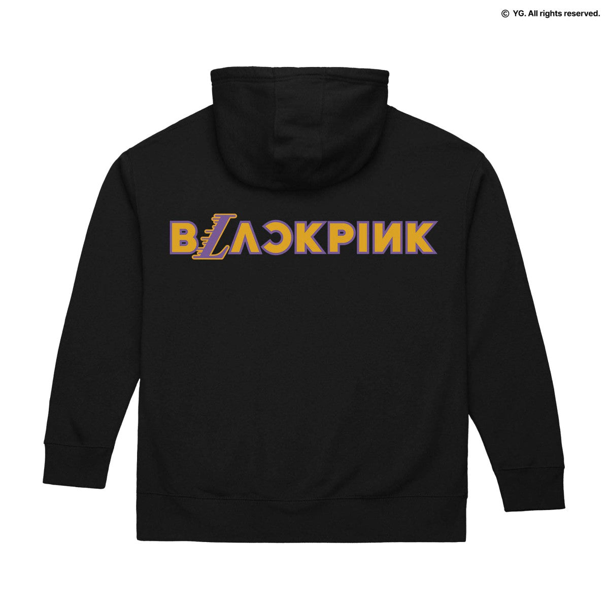 Black - Limited Edition Los Angeles Lakers x BLACKPINK Pullover Hoodie | NBA
