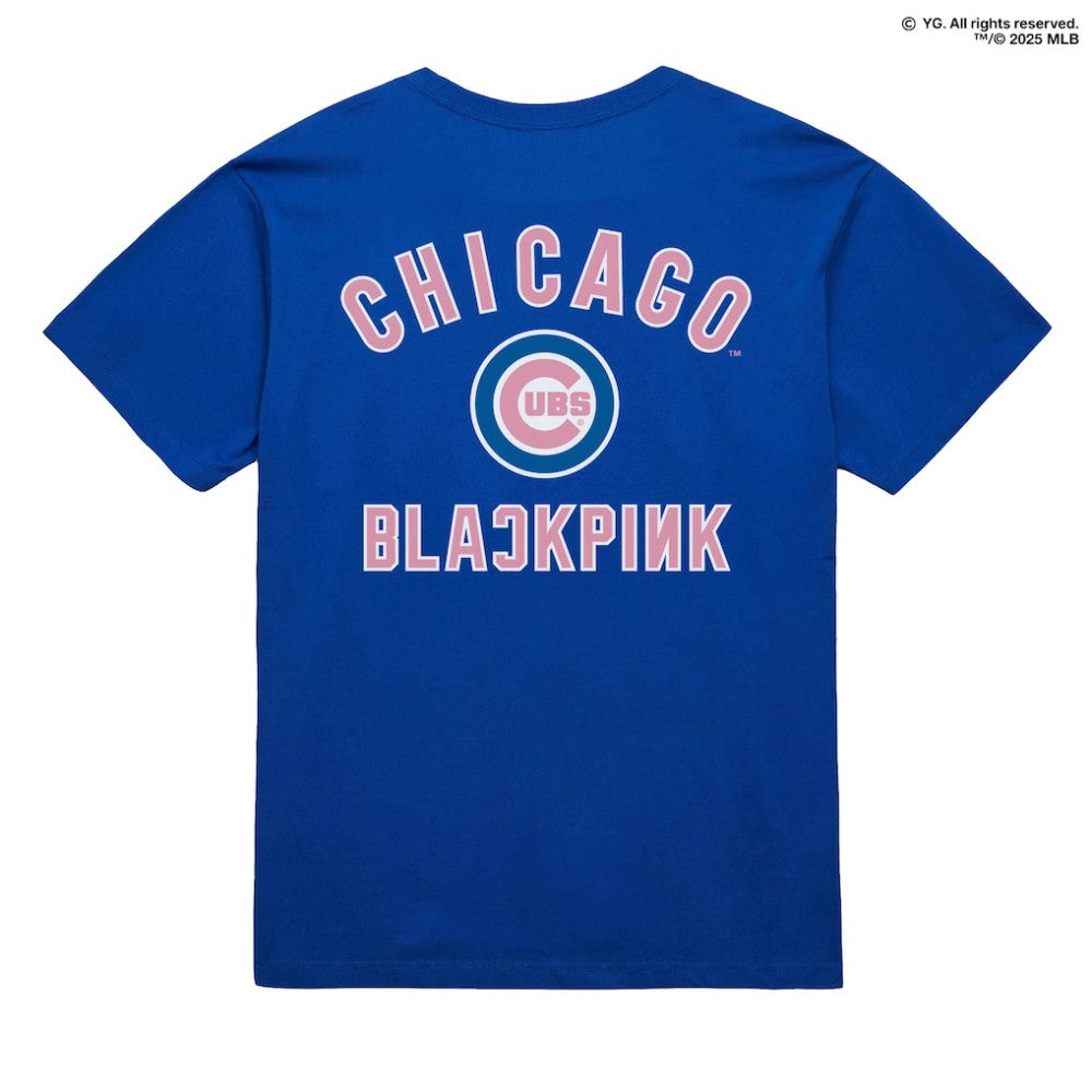 Chicago Cubs Mitchell & Ness x BLACKPINK  T-Shirt - MLB T-shirts