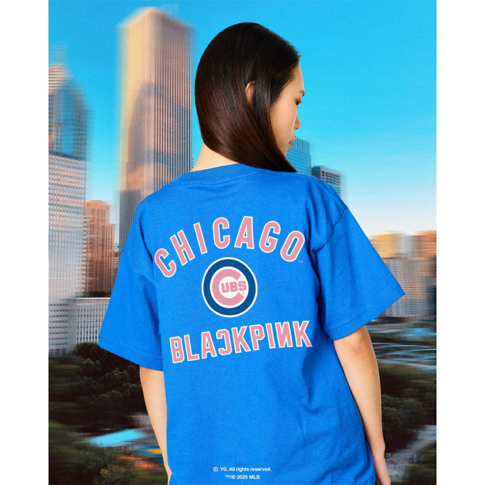 Chicago Cubs Mitchell & Ness x BLACKPINK  T-Shirt - MLB T-shirts