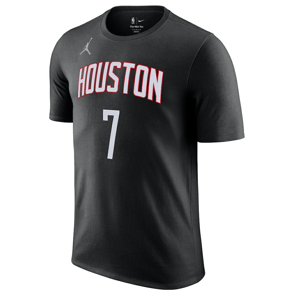 Black Kevin Durant Houston Rockets Jordan Brand Statement Edition Name & Number T-Shirt sale | NBA