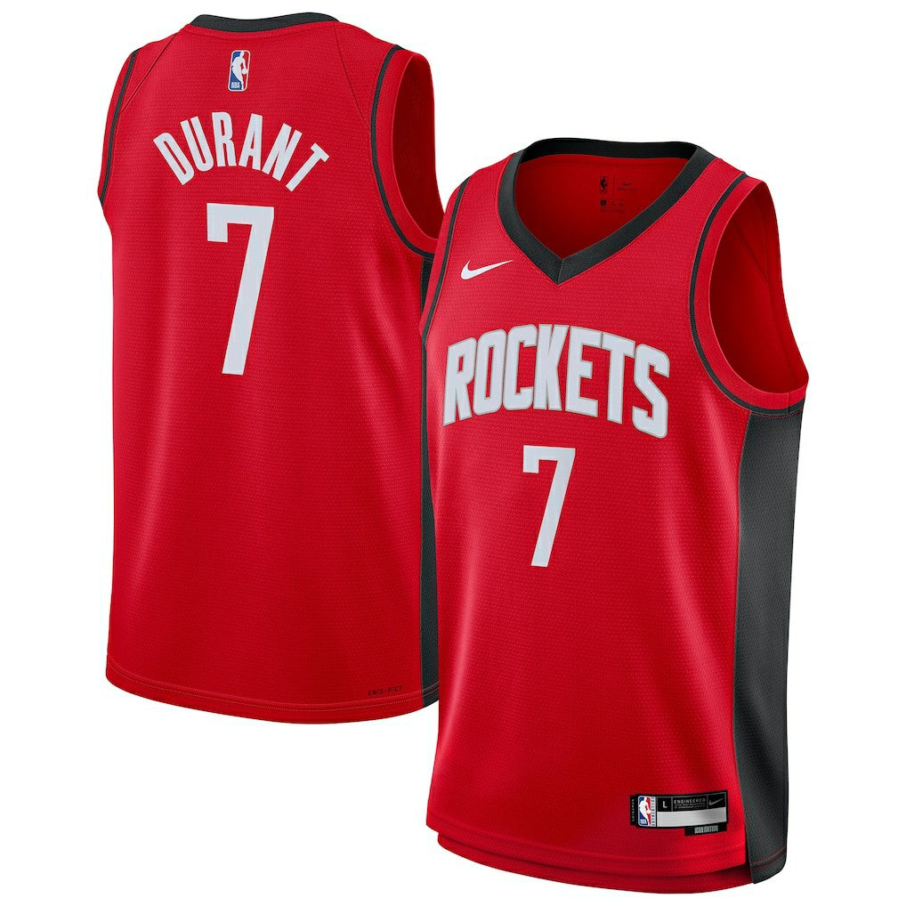 Red Kevin Durant Houston Rockets Youth Swingman Jersey | NBA