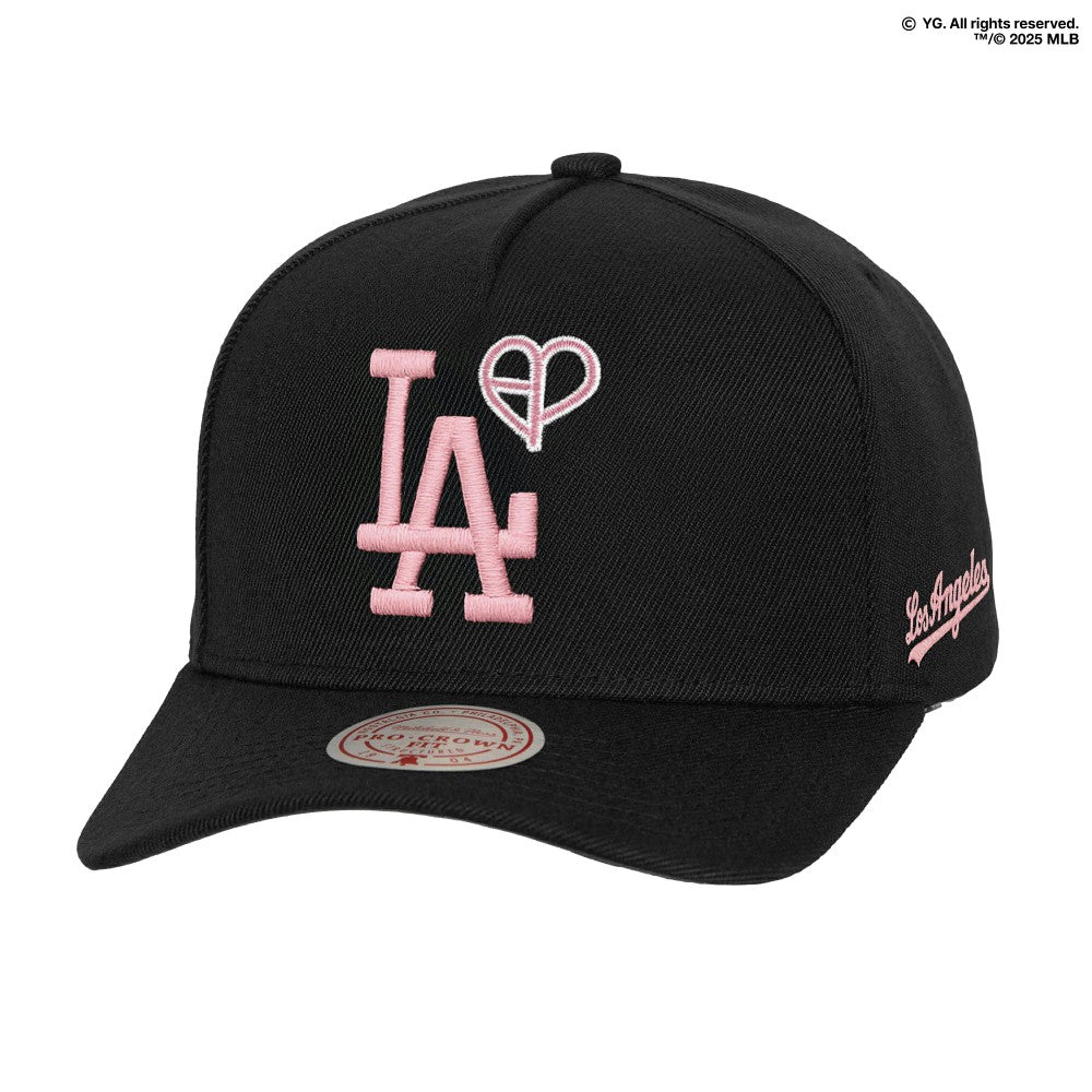 Los Angeles Dodgers Mitchell & Ness x BLACKPINK  Pro Crown Snapback Hat - MLB Hats