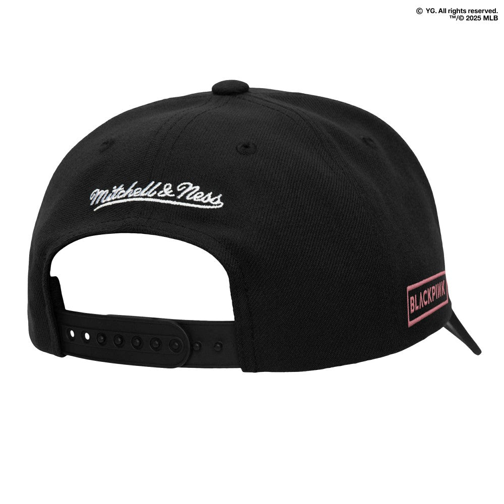 Los Angeles Dodgers Mitchell & Ness x BLACKPINK  Pro Crown Snapback Hat - MLB Hats