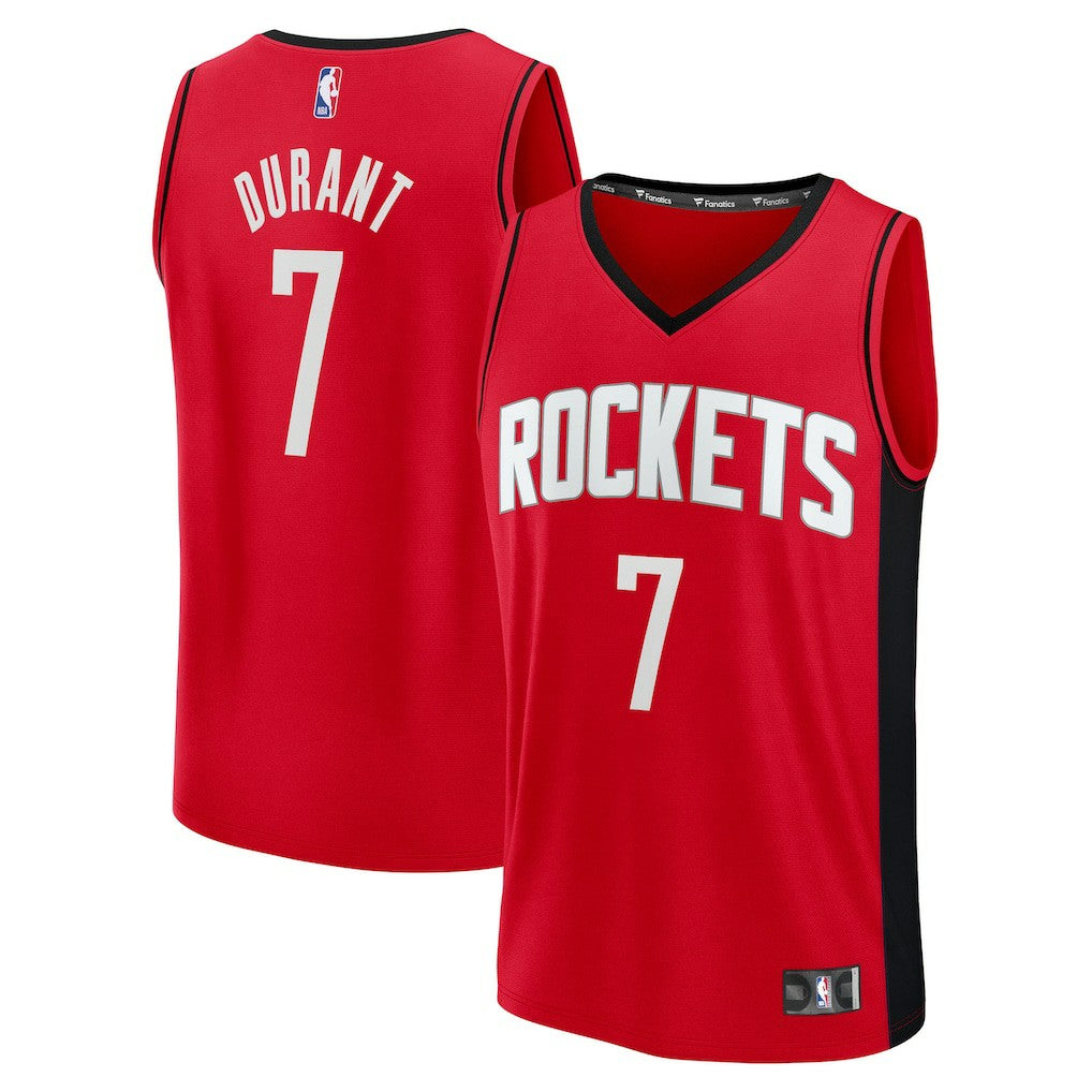 Red Kevin Durant Houston Rockets Fast Break Replica Player Jersey | NBA