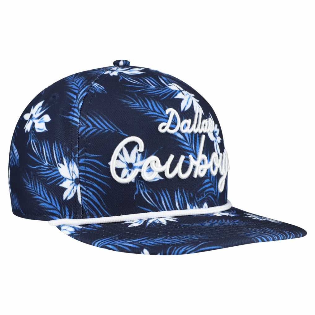 Dallas Cowboys Palm Print A-Frame 9FIFTY Snapback Hat | NFL Discount