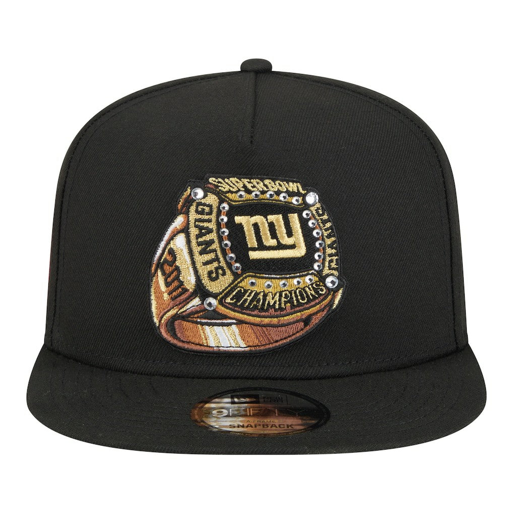 New York Giants Super Bowl Ring 9FIFTY A-Frame Adjustable Hat | NFL Discount