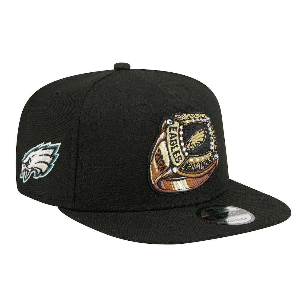 Philadelphia Eagles Super Bowl Ring 9FIFTY A-Frame Adjustable Hat | NFL Online