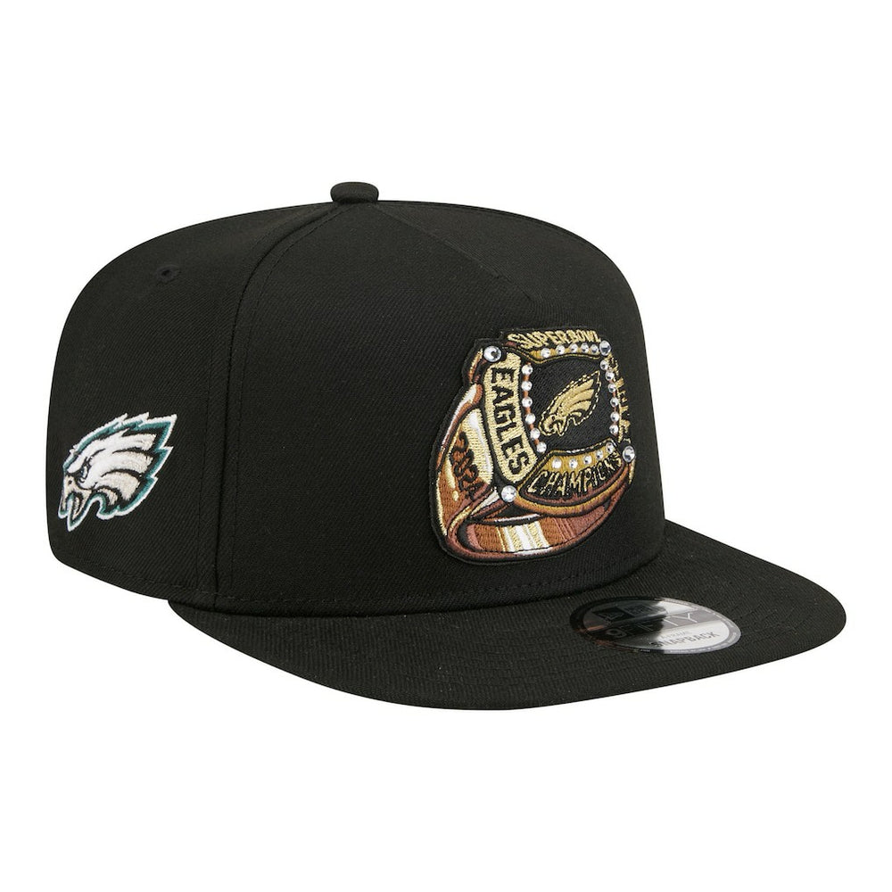 Philadelphia Eagles Super Bowl Ring 9FIFTY A-Frame Adjustable Hat | NFL Online