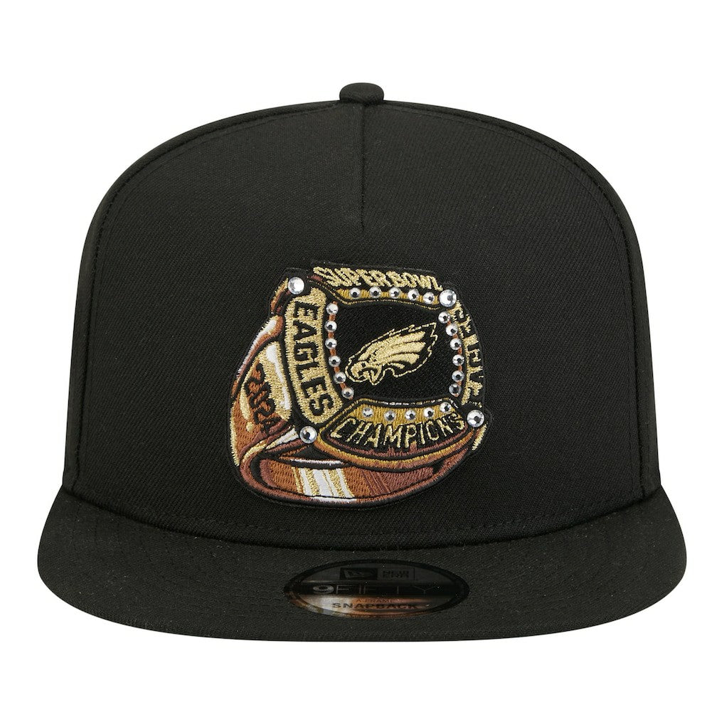Philadelphia Eagles Super Bowl Ring 9FIFTY A-Frame Adjustable Hat | NFL Online