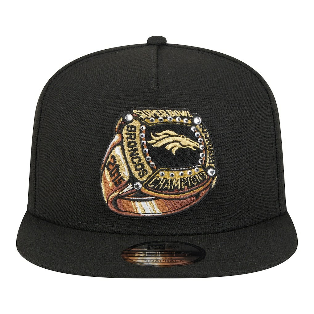 Denver Broncos Super Bowl Ring 9FIFTY A-Frame Adjustable Hat | NFL On sale