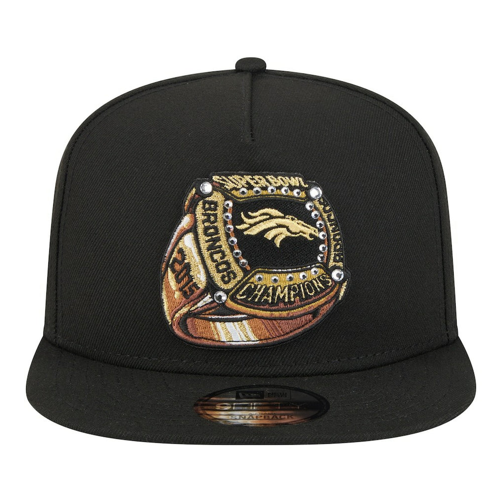 Denver Broncos Super Bowl Ring 9FIFTY A-Frame Adjustable Hat | NFL On sale