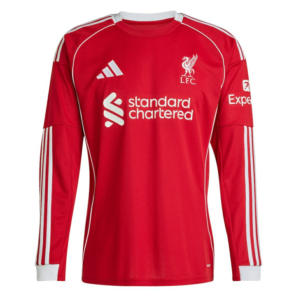 Virgil van Dijk Liverpool 2025/26 Home Replica Long Sleeve Jersey