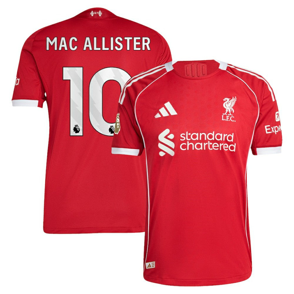 Alexis Mac Allister Liverpool 2025/26 Home Jersey