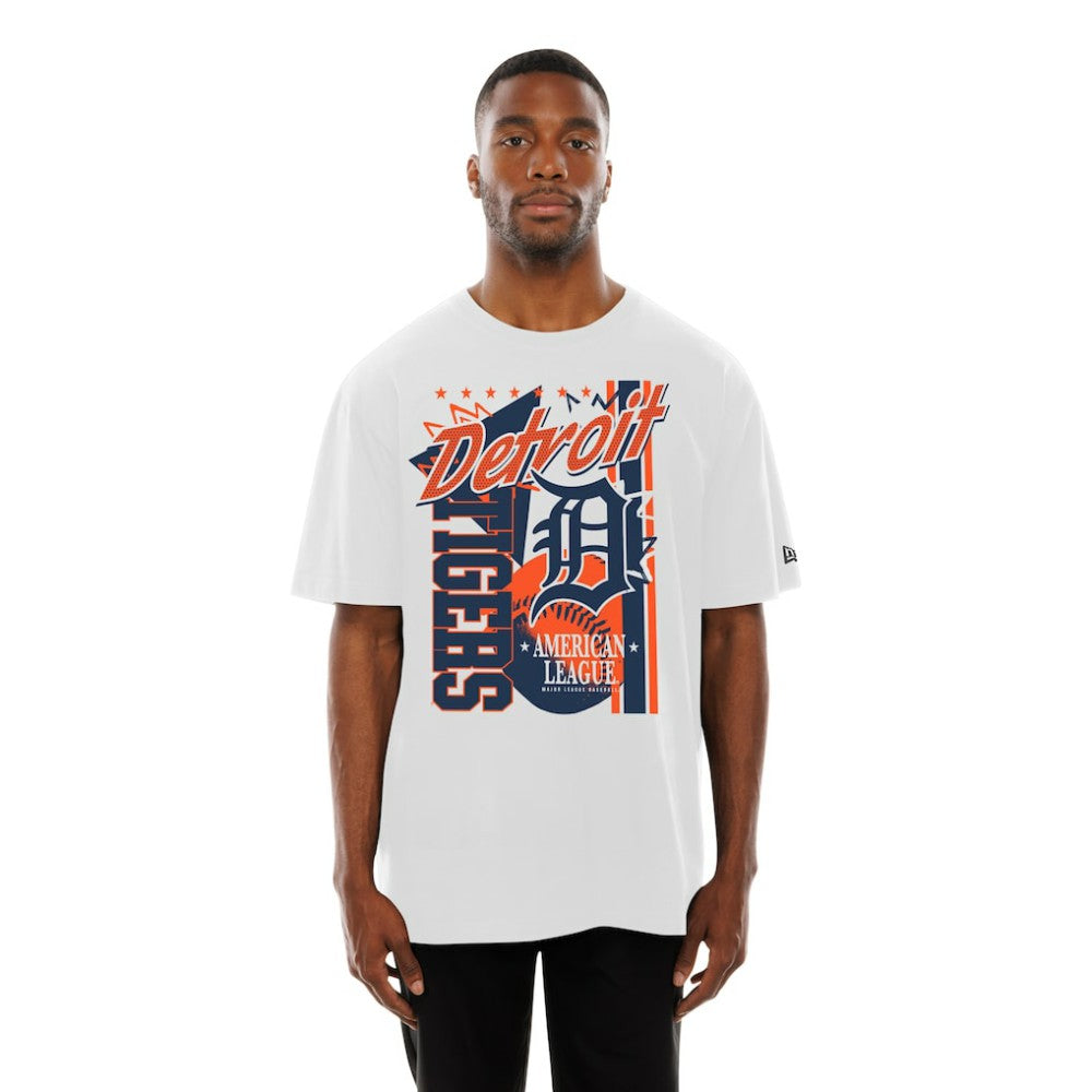 Detroit Tigers New Era Big Graphic Domestic T-Shirt - MLB T-shirts