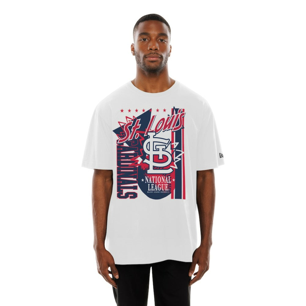 St. Louis Cardinals New Era Big Graphic Domestic T-Shirt - MLB T-shirts