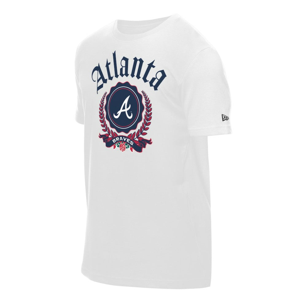 Atlanta Braves New Era Fleur Domestic T-Shirt - MLB T-shirts