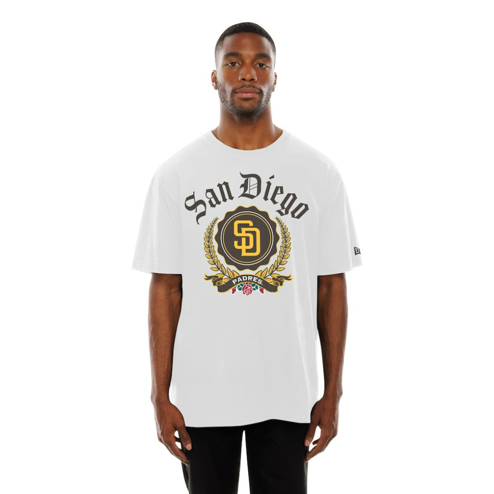 San Diego Padres New Era Fleur Domestic T-Shirt - MLB T-shirts