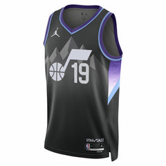Black Ace Bailey Utah Jazz Jordan Brand Unisex Swingman Player Jersey | NBA