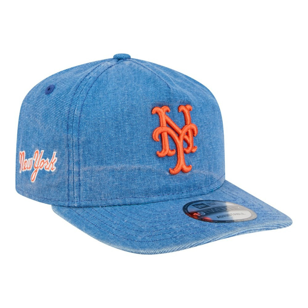 New York Mets New Era Throwback Denim Classic 19TWENTY Adjustable Hat - MLB Hats