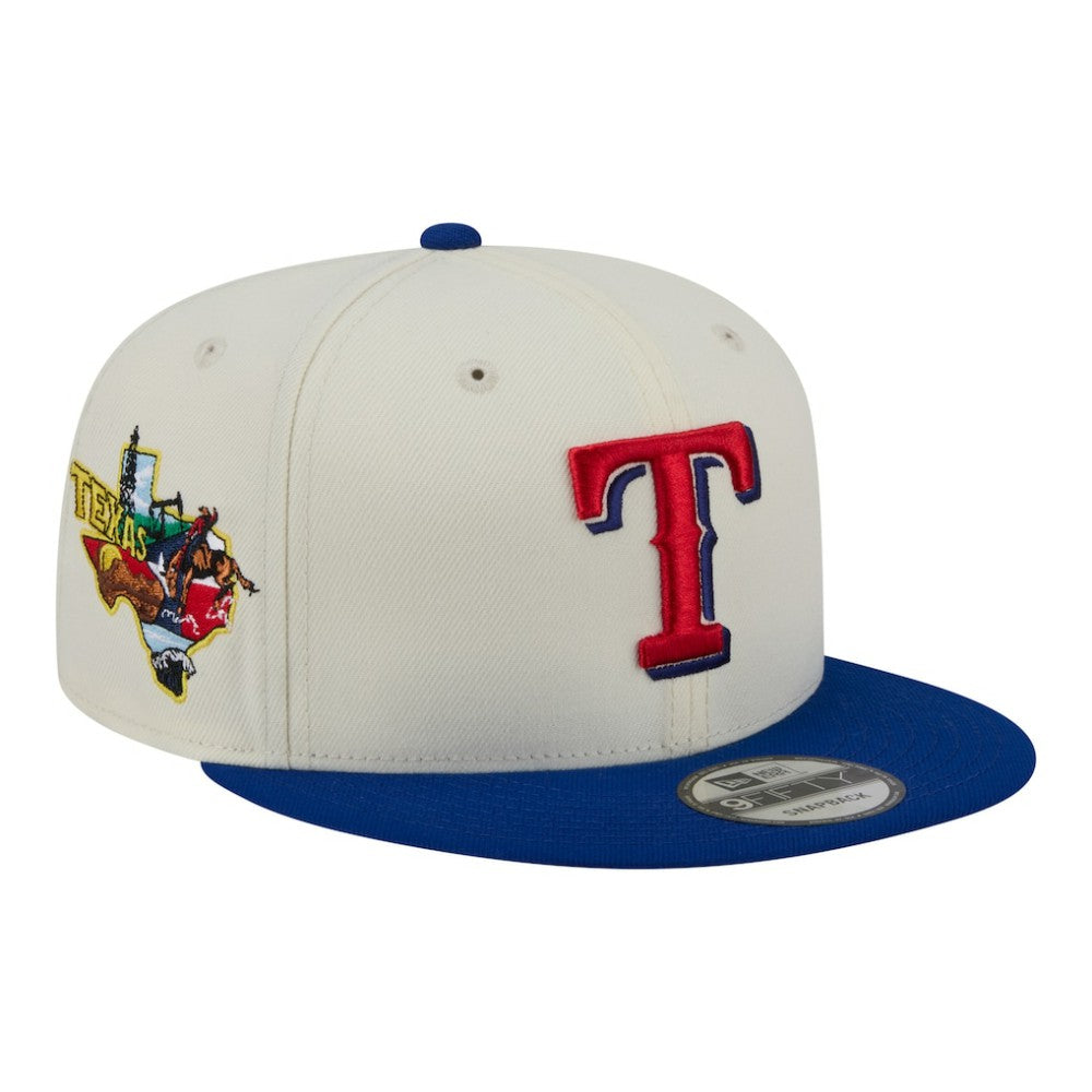 Texas Rangers New Era Localized 9FIFTY Snapback Hat - MLB Hats