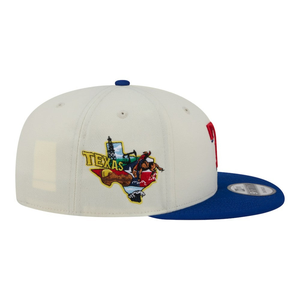 Texas Rangers New Era Localized 9FIFTY Snapback Hat - MLB Hats