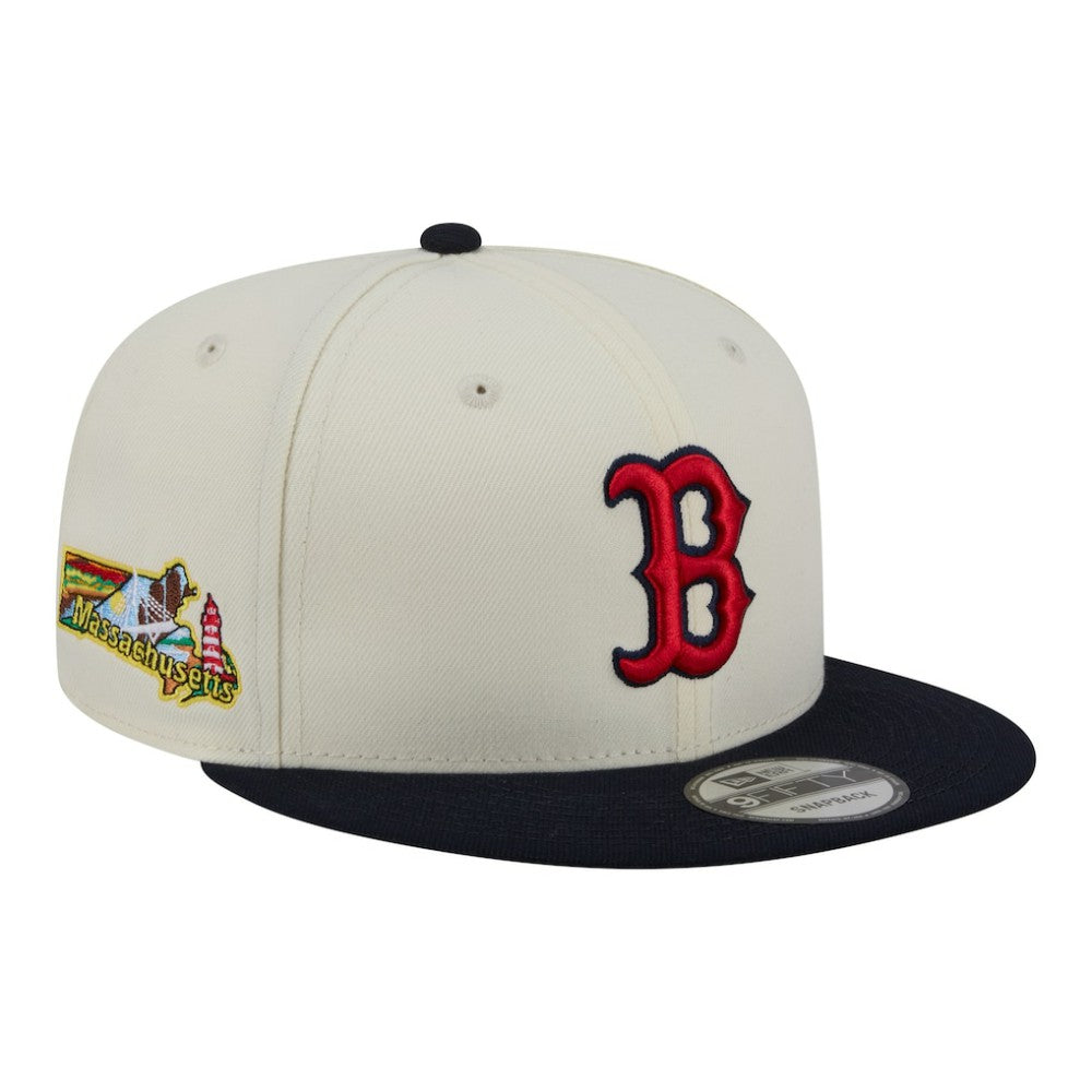 Boston Red Sox New Era Localized 9FIFTY Snapback Hat - MLB Hats