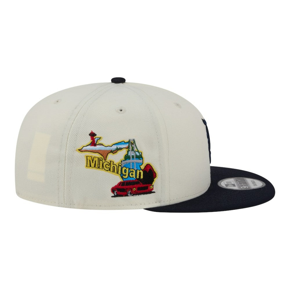 Detroit Tigers New Era Localized 9FIFTY Snapback Hat - MLB Hats