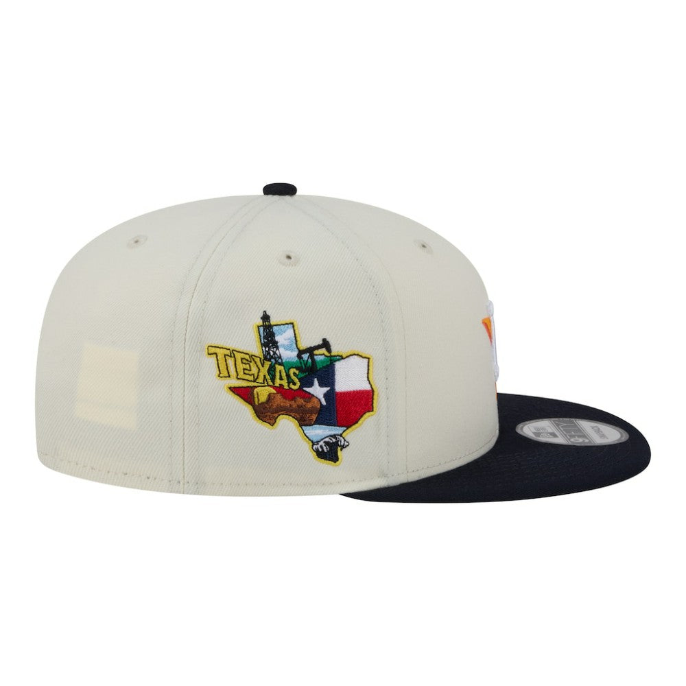Houston Astros New Era Localized 9FIFTY Snapback Hat - MLB Hats