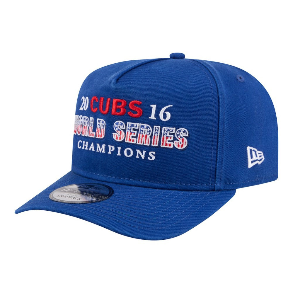 Chicago Cubs New Era 2016 World Series Champions Historic 9FIFTY A-Frame Snapback Hat - MLB Hats